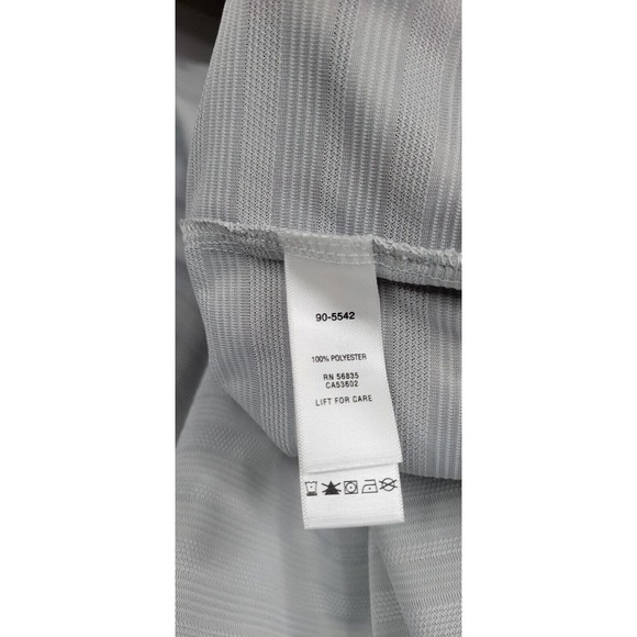 Cabelas Wick Advance Mens Polo Shirt Size M Gray Golf Athletic Short Sleeve - Picture 7 of 7